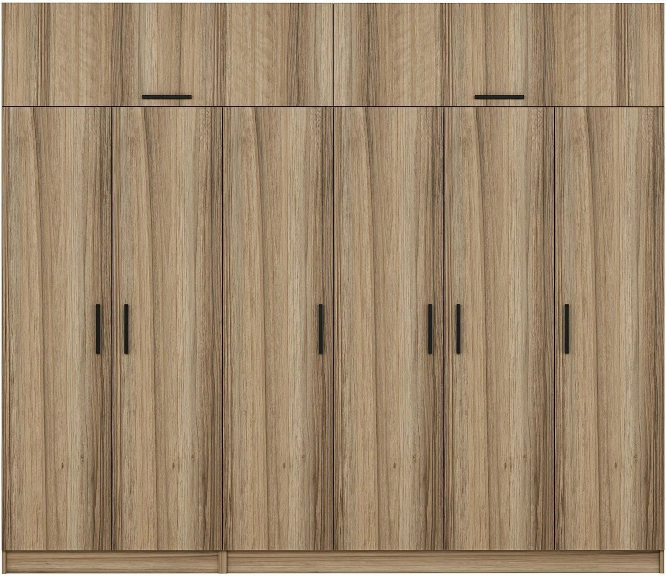 Dollap garderobe Skye Decor, ngjyrë dore, 270x255x52cm