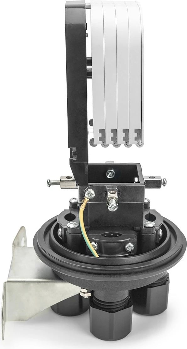 Muffe fibrë optike Digitus LWL, deri 48 fibra, e zezë