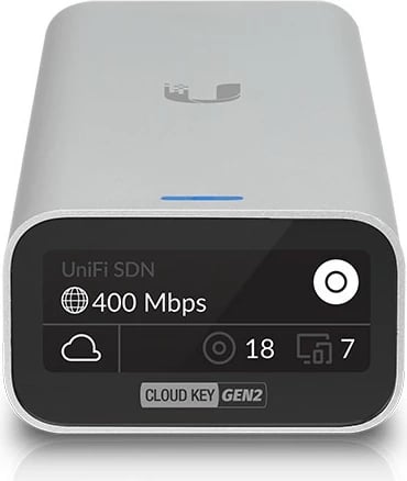 Pajisje menaxhimi rrjeti Ubiquiti UniFi Cloud Key Gen2, 2GB, e argjendtë