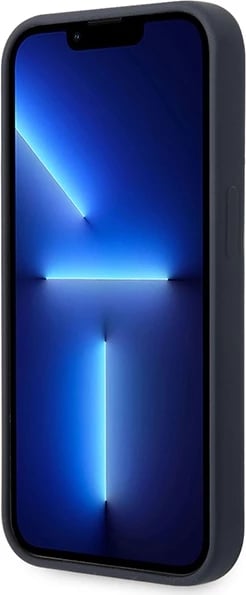 Mbështjellës BMW BMHMP14XSILNA për iPhone 14 Pro Max 6.7", silikon, MagSafe, navy blue