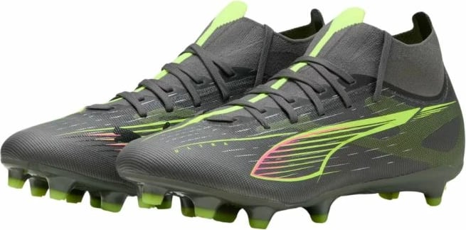 Atlete futbolli për meshkuj Puma, të hirtë