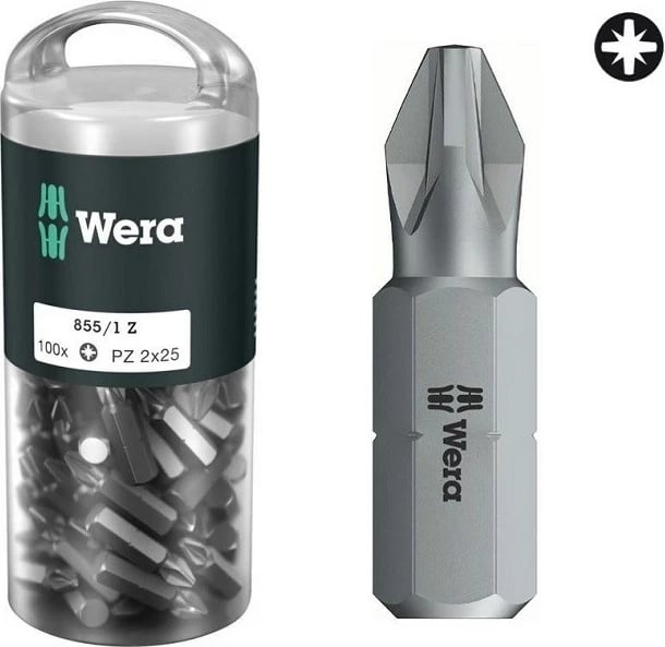 Set bitash Wera 855/1 Z DIY 100 copë