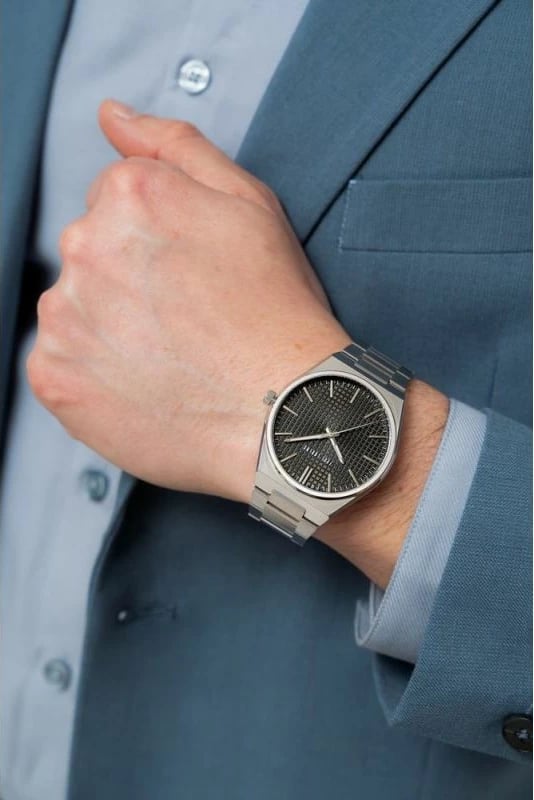 Orë dore për meshkuj Paul Lorens, argjendtë