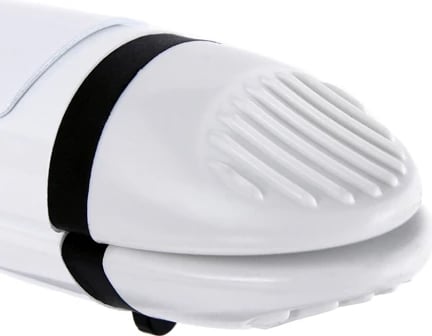 Piaster flokësh 2-në-1, Adler AD 2104, pllaka alumini me veshje qeramike 11x3 cm, diametër 32 mm, 45–55W, kabllo rrotulluese 360°, prizë Tip C (16A), e bardhë