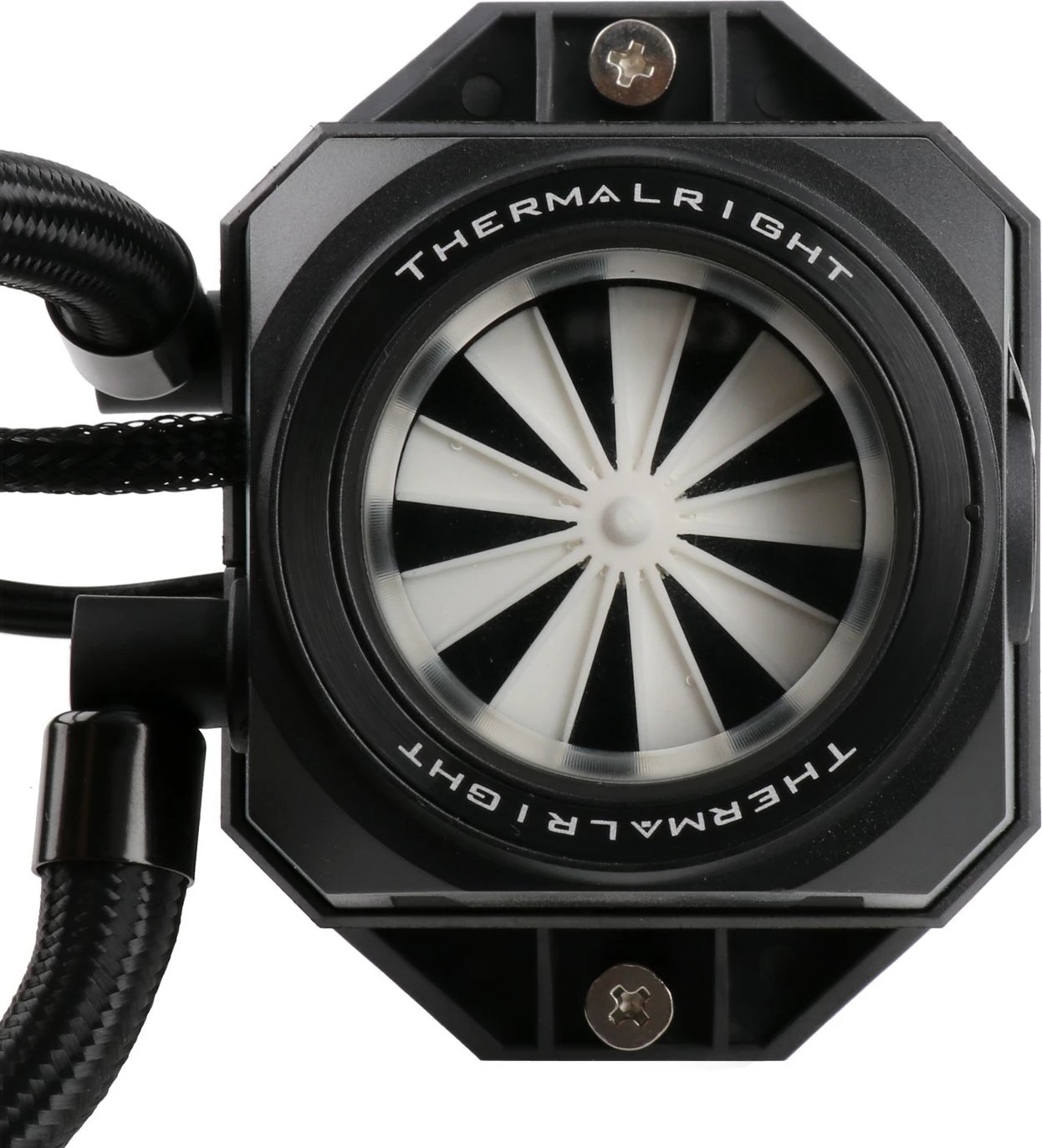 Ftohës i lëngshëm Thermalright Turbo Right 240C, All-in-one, 2x12cm, i zi