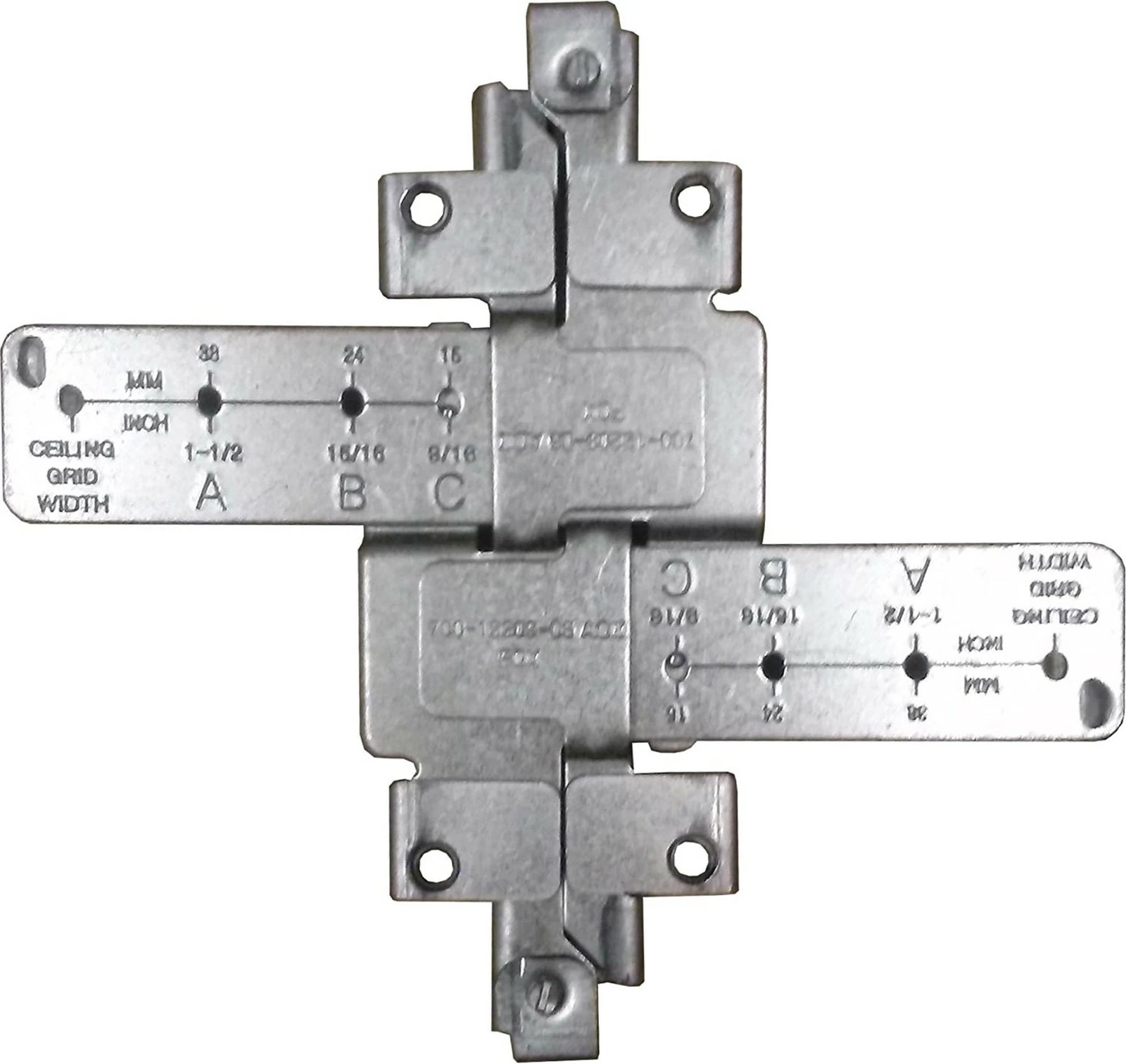 Kapëse tavani për rrjet Cisco Aironet AIR-AP-T-RAIL-R, për AP700 AP1600 AP2600 AP3600 AP3700 AP1040 AP1140 AP1260 AP3500 AP702i, argjend
