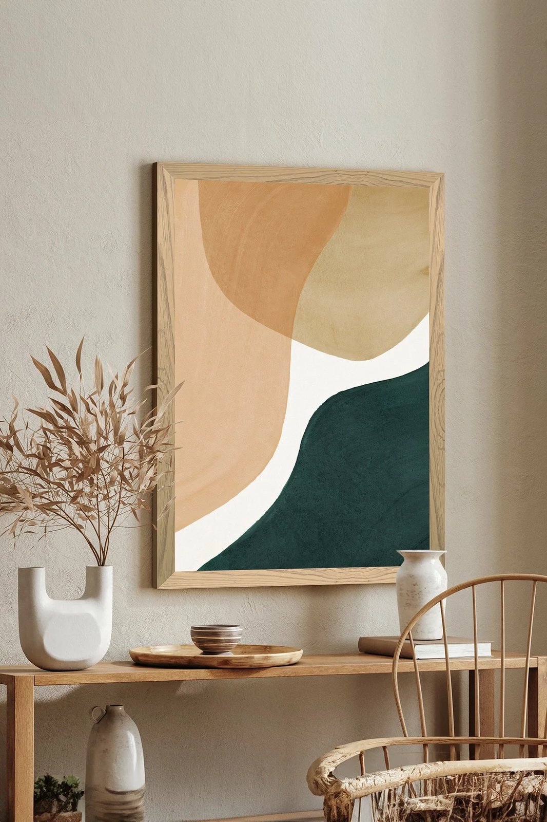 Pikturë dekorative murale Wallity, Tekhammdf90, shumëngjyrëshe, 33x48cm