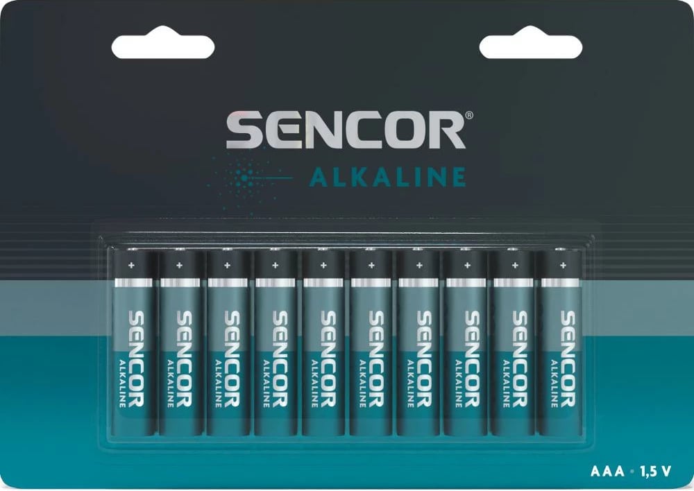 Bateri Sencor SBA LR03 10BP AAA Alk, 10 copë