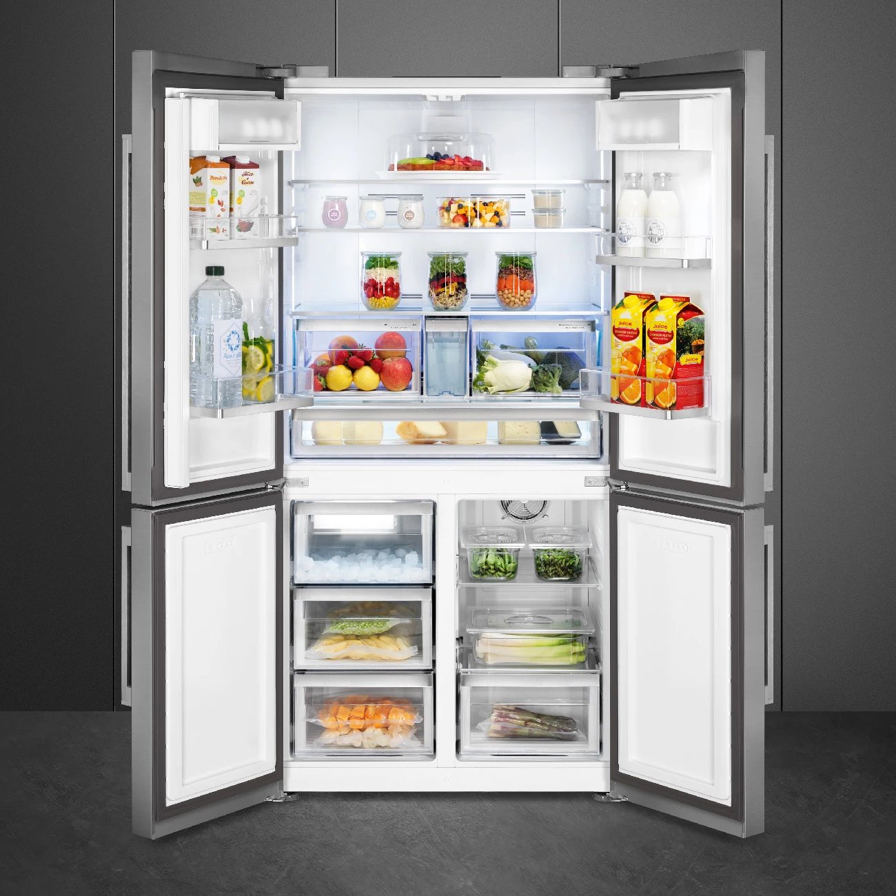 Frigorifer SMEG FQ60XDAIF, 572 L, inox