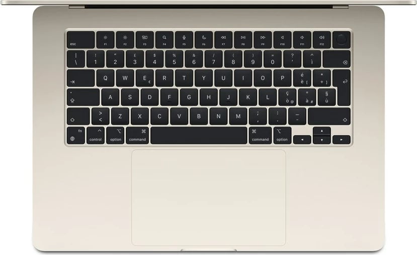 Laptop Apple MacBook Air, 15.3", Apple M3, 16 GB RAM, 512 GB SSD, Bezhë