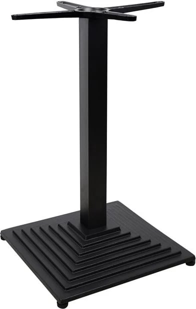 Bazë hekuri e derdhur, e zezë, 45x45x72, e kryqëzuar, 45x45, FH416