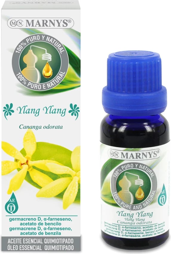 Vaj esencial ushqimor Marnys Ylang Ylang unisex