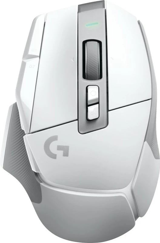 Maus Logitech G502 X LIGHTSPEED, Wireless, 25600 DPI, Bardhë