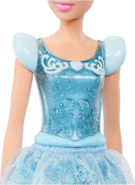 Kukull Disney Princess Cinderella Mattel HLW06, fustan kaltër
