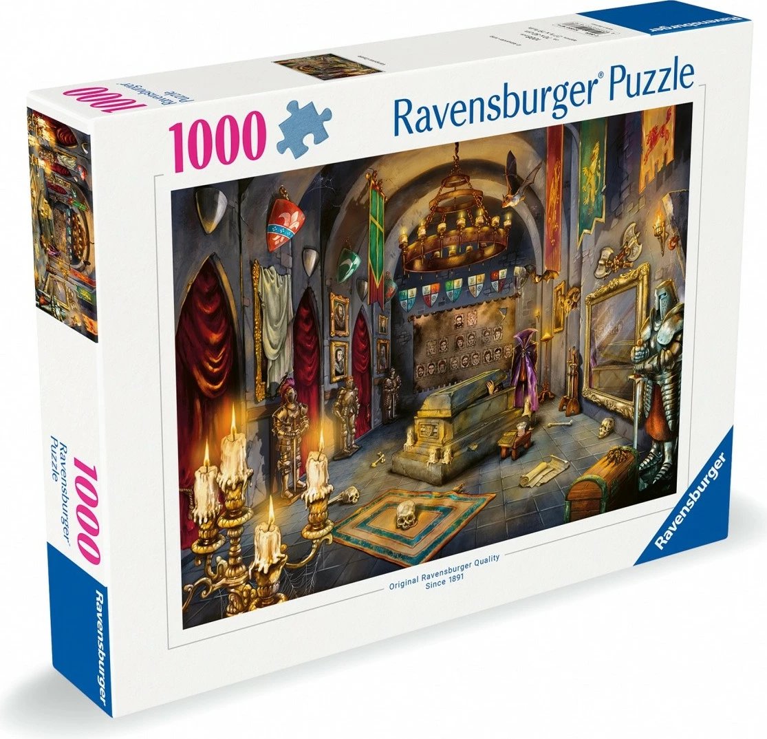 Puzzle Ravensburger Vampire Castle 1000 pjesë, karton