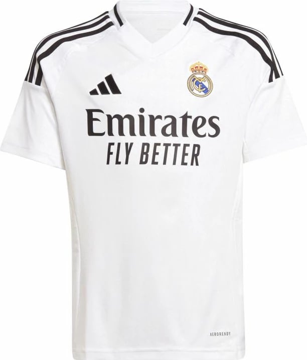 Maicë për fëmijë adidas Real Madrid, e bardhë