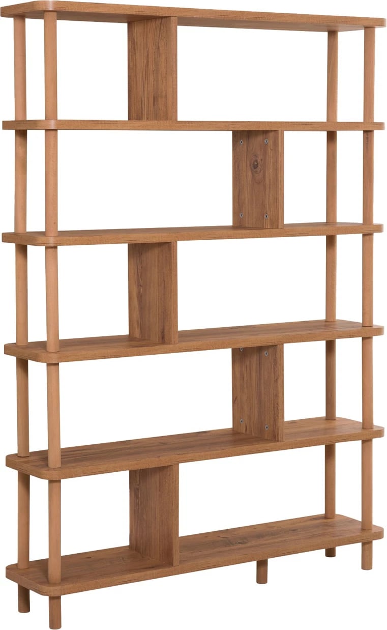 Raft librash Skye Decor, ngjyrë Atlantic Pine, 120x168.5x28cm