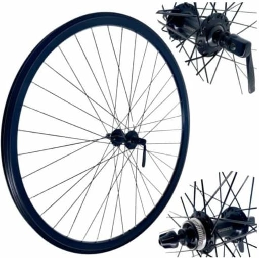 Rrotë përpara biçiklete Yakimasport, e zezë