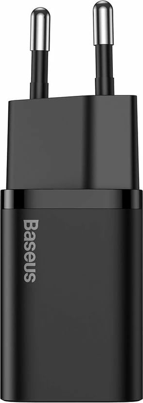 Karikues muri Baseus Super Si 1C, 20W, USB-C, me kabllo USB-C në Lightning 1m, Zi Karikues muri Baseus Super Si 1C, 20W, USB-C, me kabllo USB-C në Lightning 1m, Zi