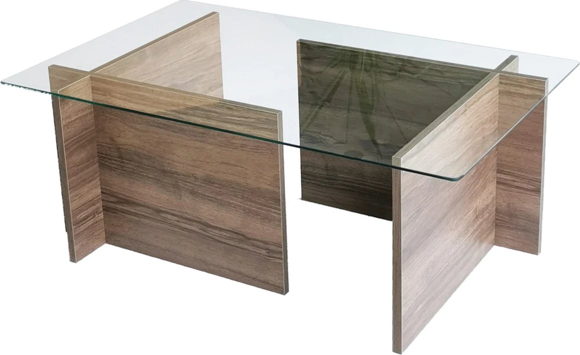 Tavolinë kafeje Hanah Home, New Escape, ngjyrë arre