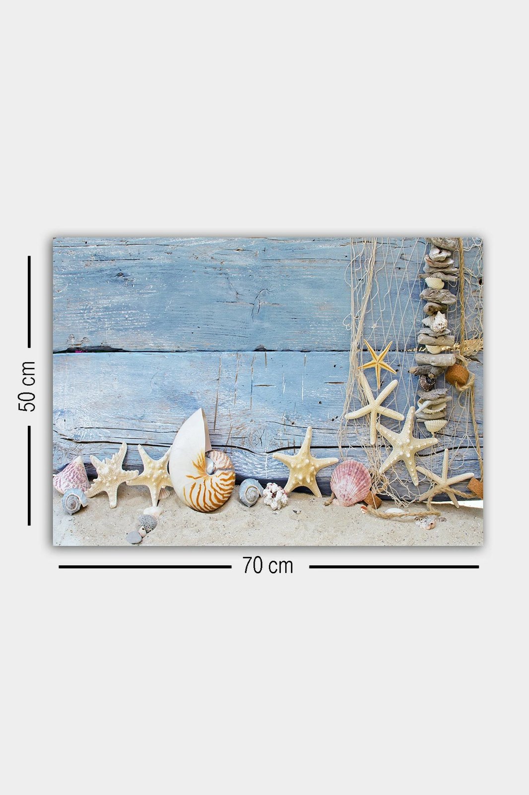 Pikturë dekorative në kanavacë, shumëngjyrëshe, 50x70cm, 1495508165-5070