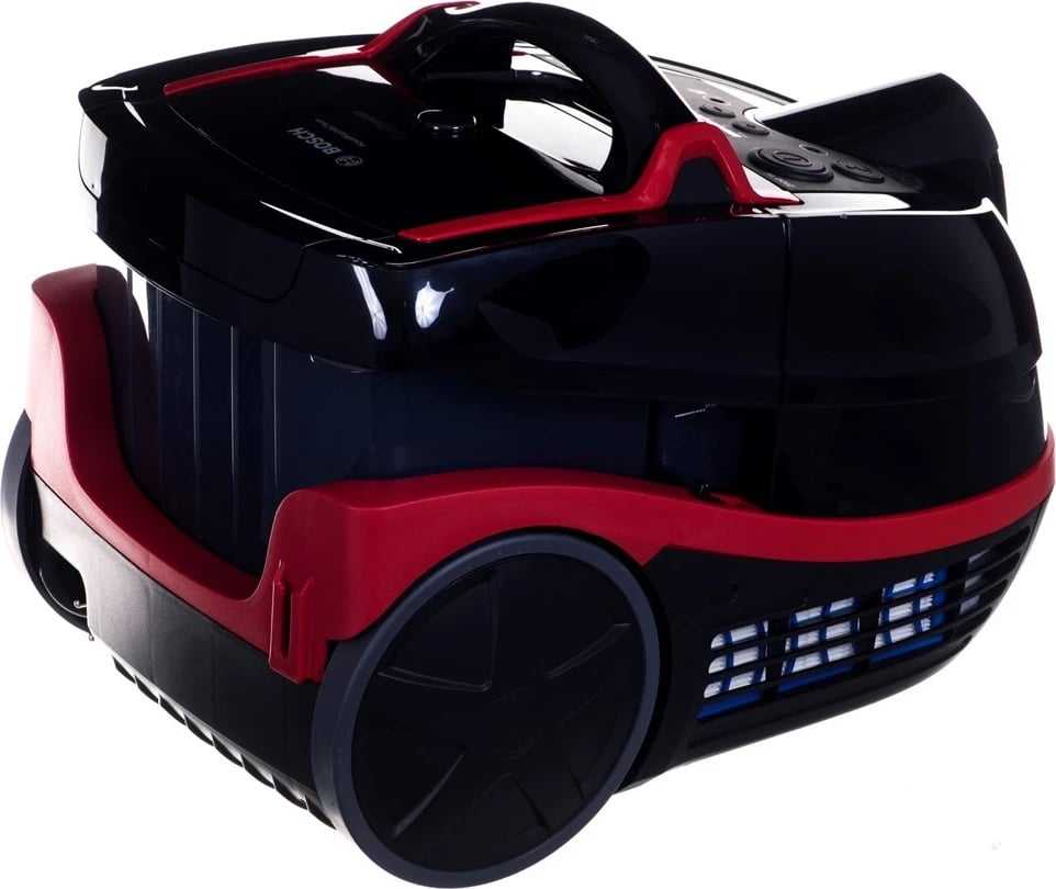 Fshesë me korrent Bosch, BWD421POW, seria 4, 2100W, e zezë/kuqe