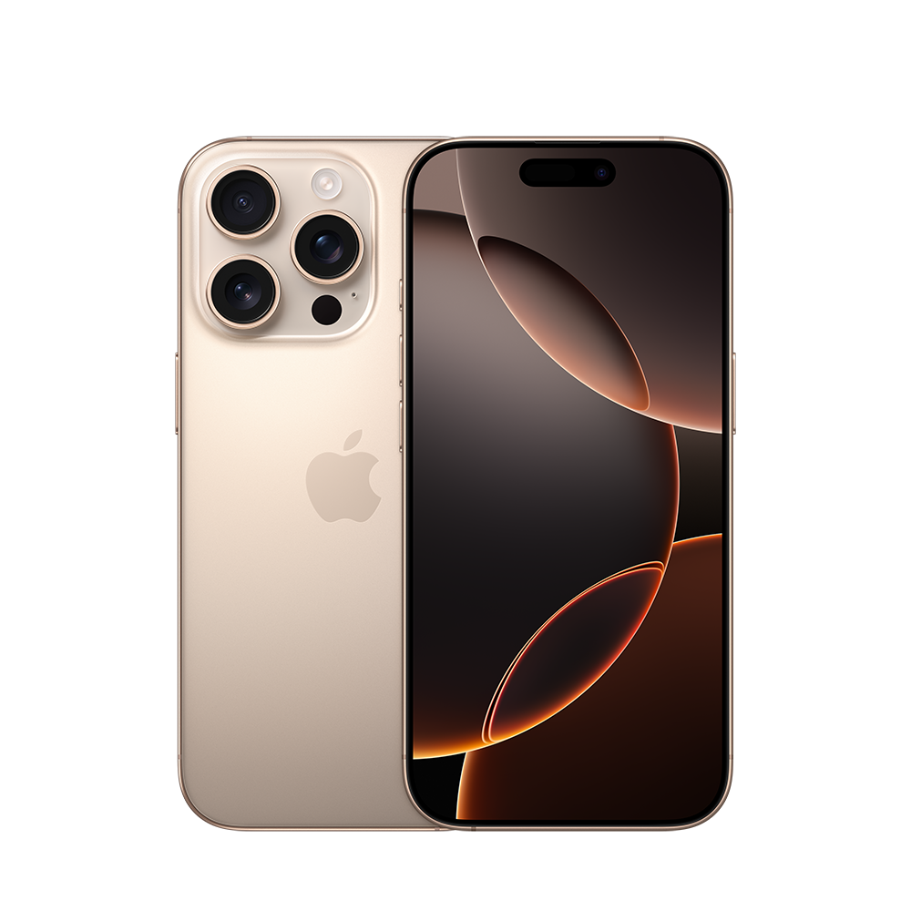 Celular Apple iPhone 16 Pro, 6.3",  128GB, Desert Titanium