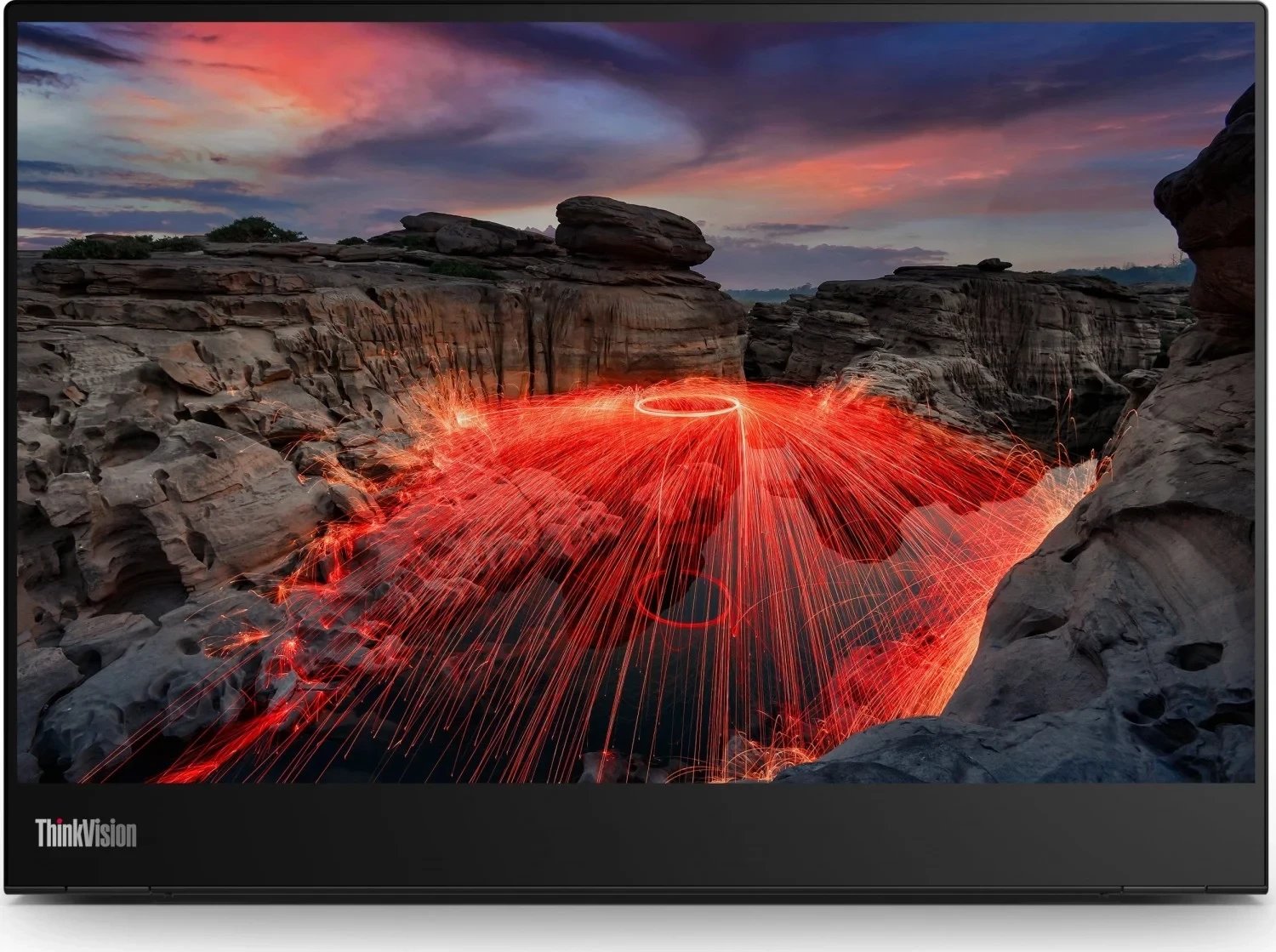 Monitor Lenovo ThinkVision 14 inç, IPS, 2240x1400, USB-C, zi