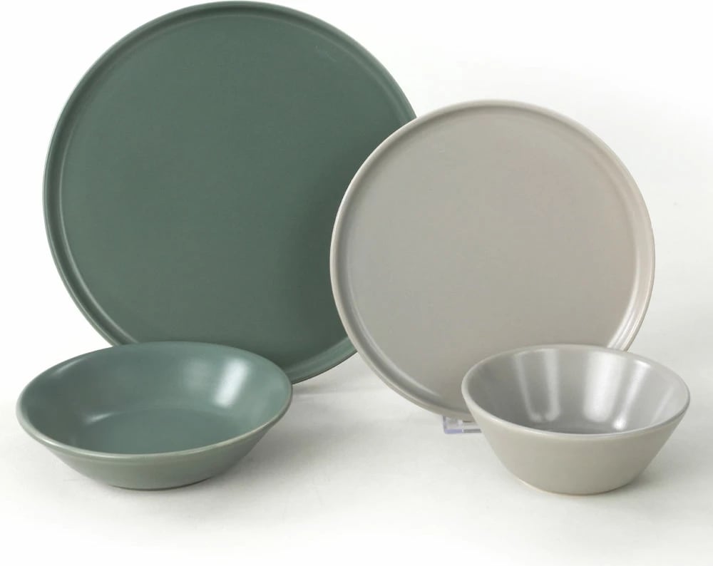 Set enësh për drekë prej qeramike, 24 copë, Hermia Concept, TY039124FX90A000000MAET000