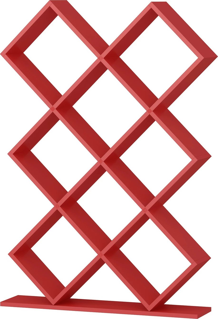 Raft librash Hanah Home, Kumsal, ngjyrë e kuqe