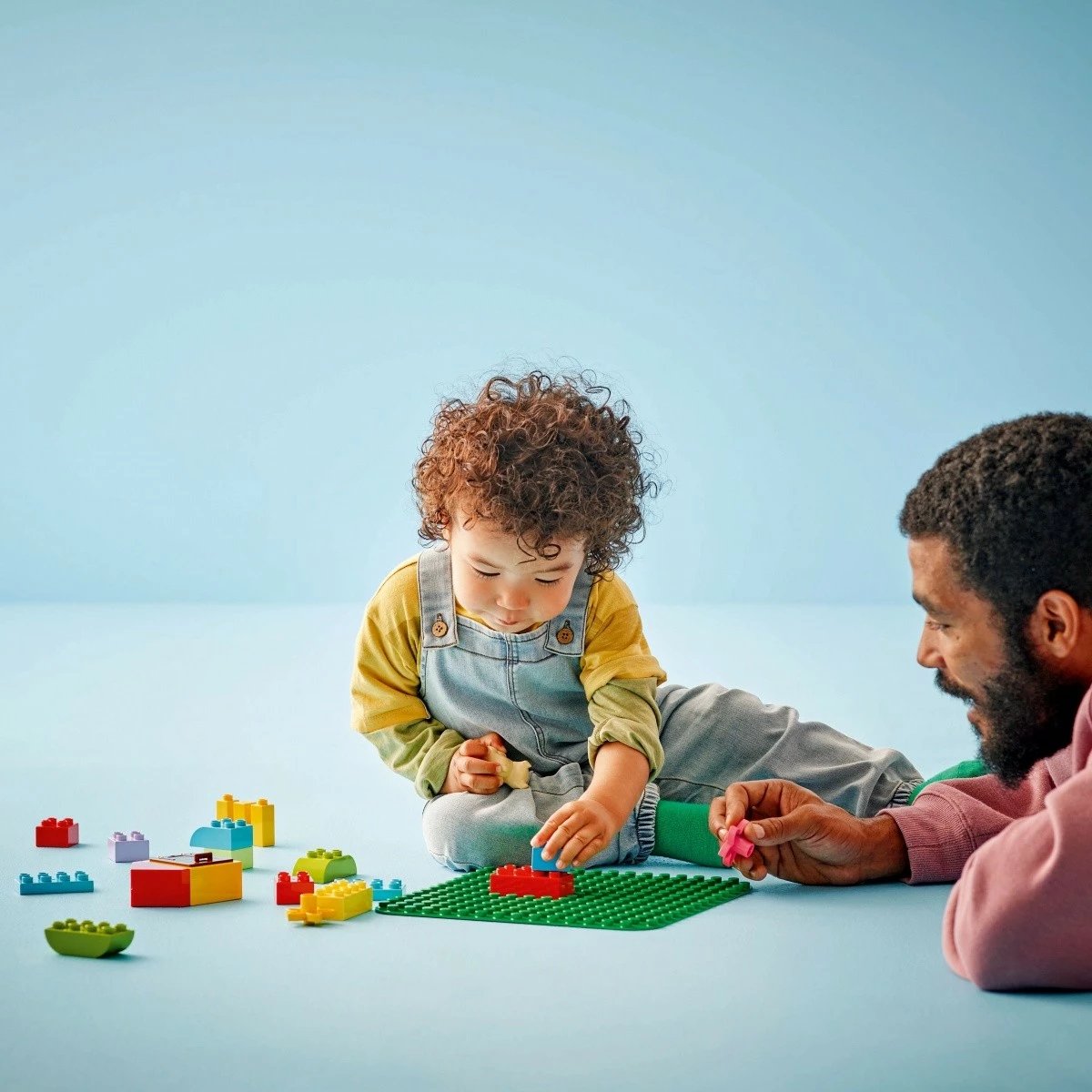 Pllakë ndërtimi LEGO DUPLO 10460, 25x25 cm, e gjelbër