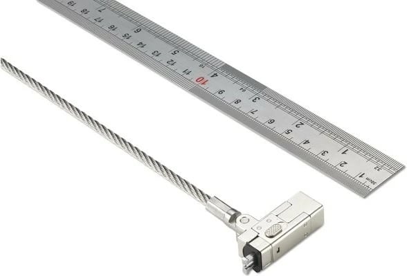 Kabllo sigurie Kensington Slim NanoSaver 2.0 EQ me çelës, 1.83m, Argjend