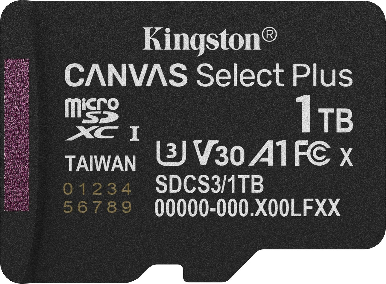 Kartelë memorie Kingston Canvas Select Plus Gen3 1TB microSDXC