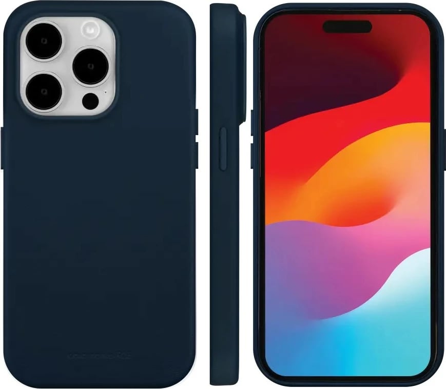 Mbështjellës dbramante1928 ROSKILDE MagSafe për iPhone 15 Pro, kaltër