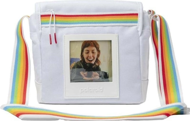 Çantë Polaroid Box Bag, model për Polaroid NOW I-2, e bardhë