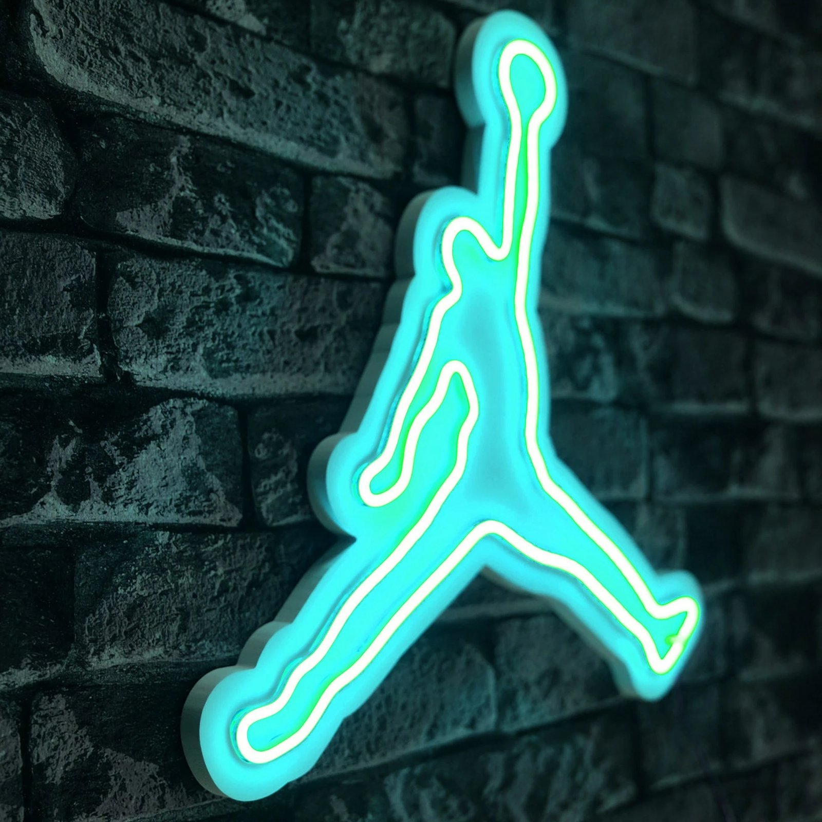 Dritë dekorative LED plastike, basketboll, ngjyrë kaltër