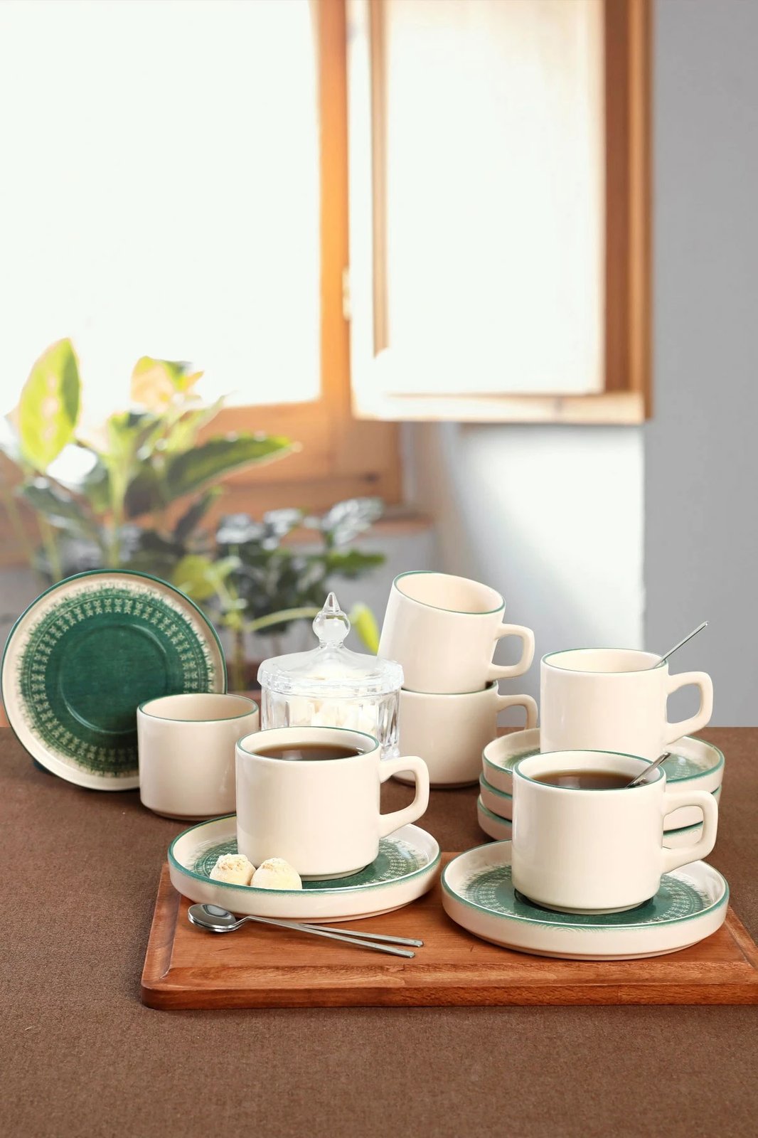 Set filxhanash çaji (12 copë), Hermia Concept, CTKCAYSTACKABLE20789980012