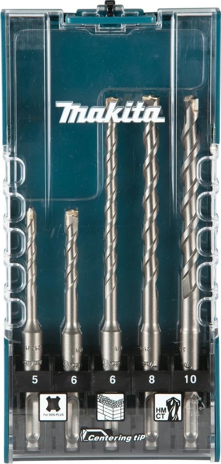 Set sfurqesh beton Makita SDS-PLUS 5 copë, 160mm