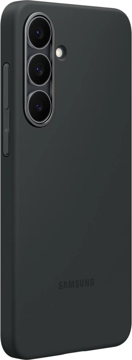 Mbështjellës silikoni Samsung Galaxy S25 FE i zi