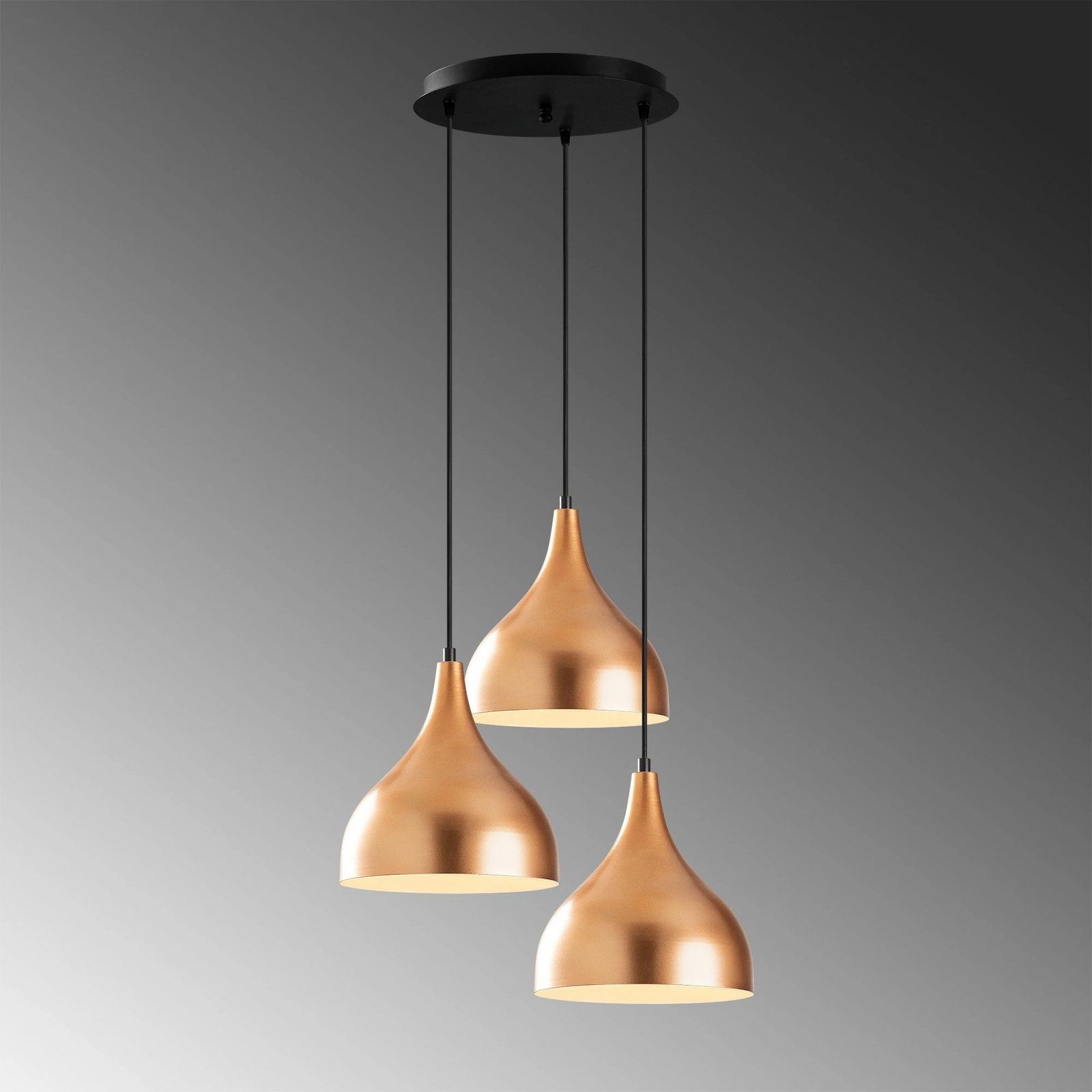 Llambë tavani Opviq, bakër e zezë, model 3780