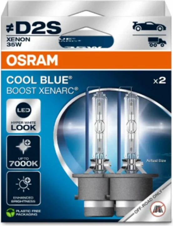 Lampa Gar D2s 12v/24v 35w 7000k Cool Blue Boost ®