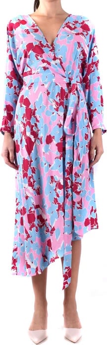 Fustan Diane Von Furstenberg femra multicolor