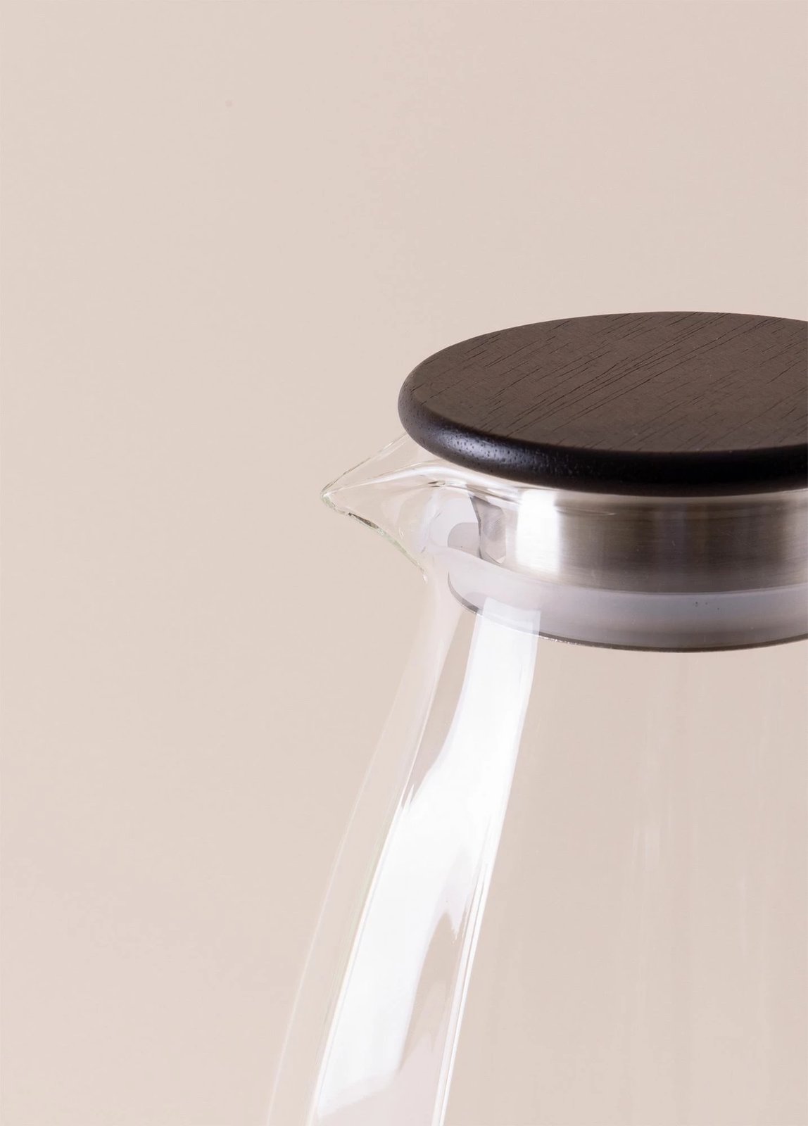 Shishe qelqi Hermia, kapak bambuje, SSE0033 Shishe qelqi Hermia, kapak bambuje, SSE0033