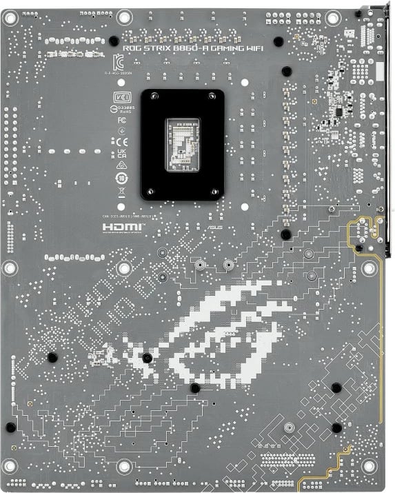 Pllakë amë Asus ROG STRIX B860-A GAMING WIFI, LGA1851, DDR5, ATX, e bardhë