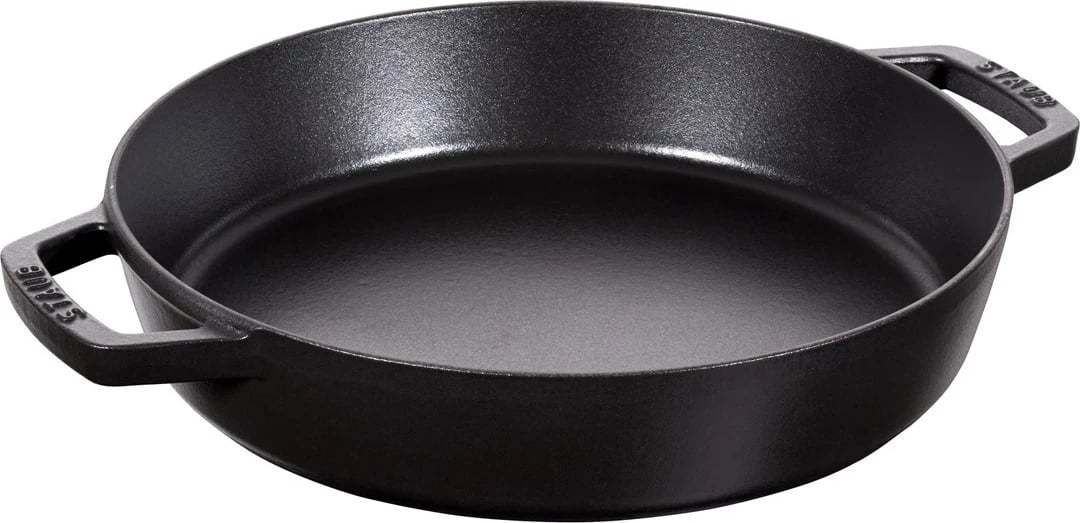 Tigan gize STAUB, 26 cm, dy doreza, i zi