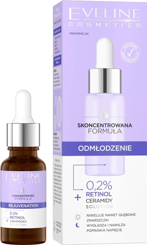 Serum për fytyrë Eveline Cosmetics Formula Rejuvenation për femra 18ml