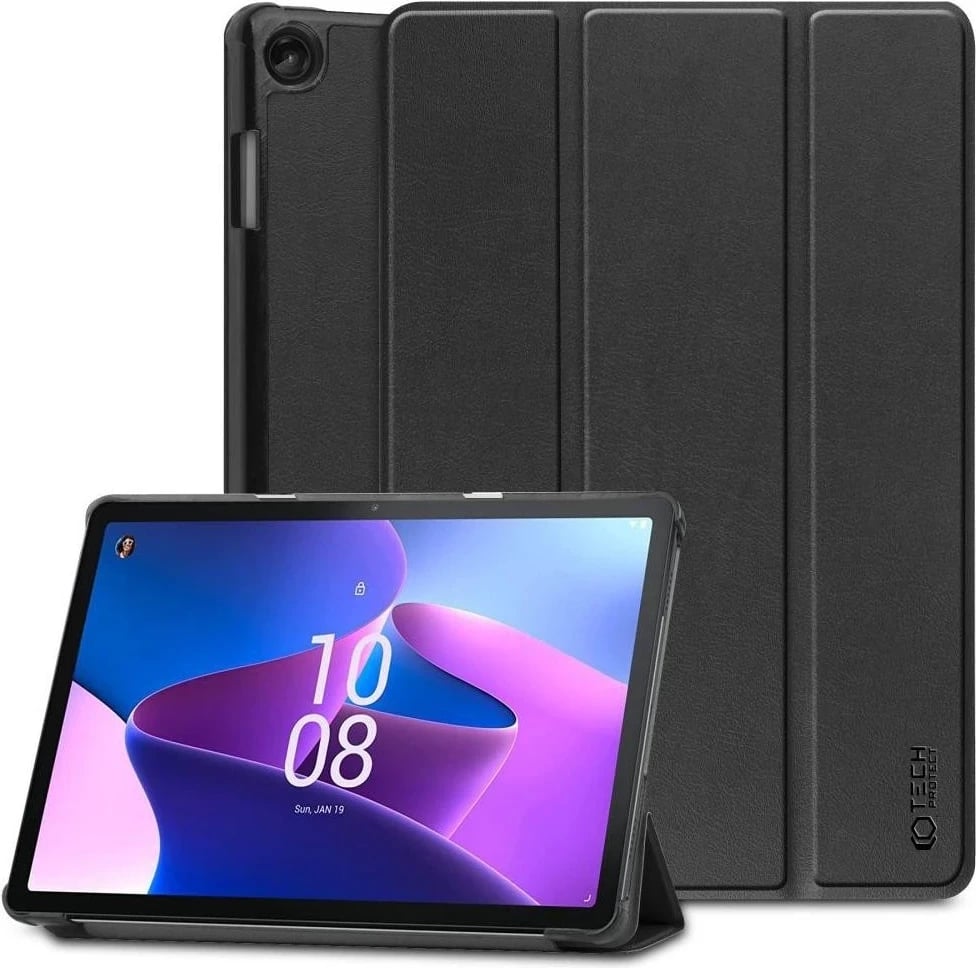 Mbështjellës për tablet Tech-Protect, Lenovo Tab M10, i zi 