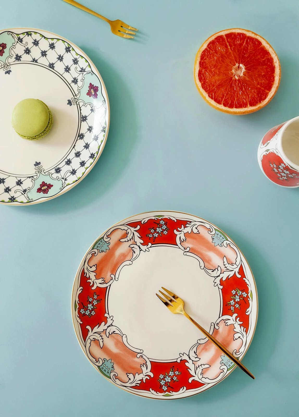 Set pjatash për ëmbëlsira (6 copë), Hermia, DNR0057