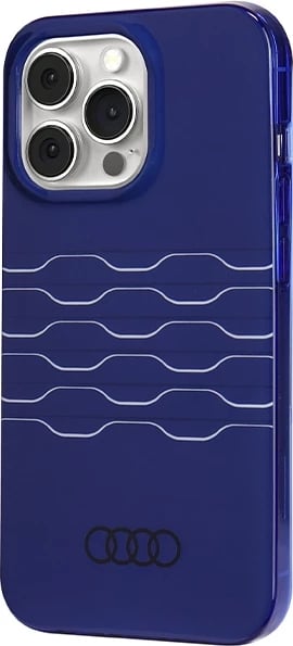Mbështjellës Audi IML MagSafe për iPhone 13 Pro Max, Blu