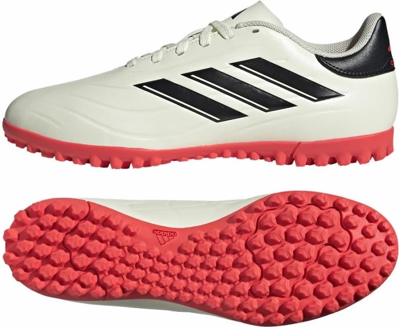 Atlete për meshkuj adidas Copa Pure.2 Club TF, te bardha/të kuqe